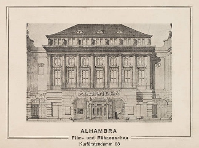 Alhambra,_Berlin,_Kurfürstendamm_68 Kino Alhambra Berlin
