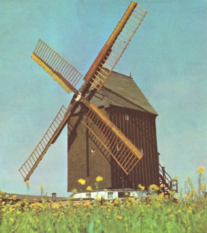 Ansichtskarte Muehle Ansichtskarte Fahrländer Mühle